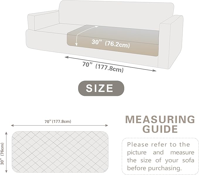 Dogs/Cats Bed Mats, Dog Pad Washable Removable Couch Cover with Anti-Slip Back, Plush Long Fur Mat, Perfect for Small, Medium and Large Dogs.(Light Brown-Bubble, 30"x70")