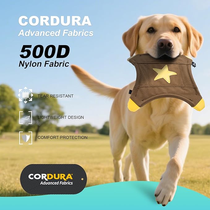 TSPRO Tactical Dog Flying Discs, Anti-Rip Nylon for Aggressive Chewers & Medium to Large Dogs, Water Floating Arched Flyer, Lightweight and Portable for Parks/Beach/Camping/Training (9", Green)