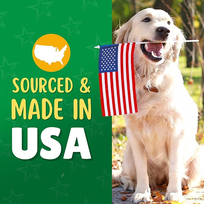 Peanut Butter Rawhide Twist Sticks Dog Treats – 200ct. Premium Rawhide Chew Sticks – Long Lasting Peanut Butter Flavored Chews for Small Dogs Made in USA with Natural Beef Hide