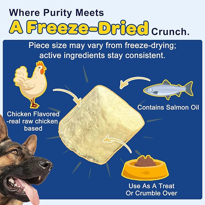 Omega 3 for Dogs, Salmon Fish Oil for Dogs Skin and Coat Chew with Omega 3 6 9 (EPA+DHA), ZINC, BIOTIN and Vitamin E & C for Dog Hot Spot Treatment, Itchy Skin Relief, 120ct Chicken Flavored