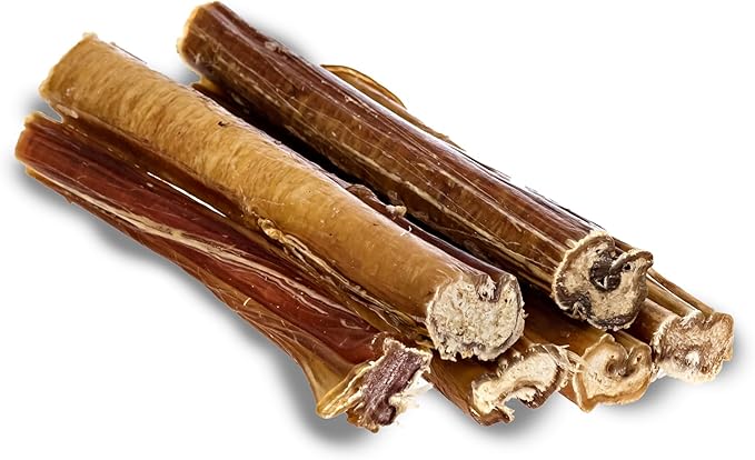 FOODIEPAWS 5 Inch Bully Sticks for Dogs, 25 Pack Bulk | All Natural, Grass-Fed Beef | High Protein, Rawhide-Free & Fully Digestible Dog Chews | Long Lasting Dental Treats for Small & Medium Dogs