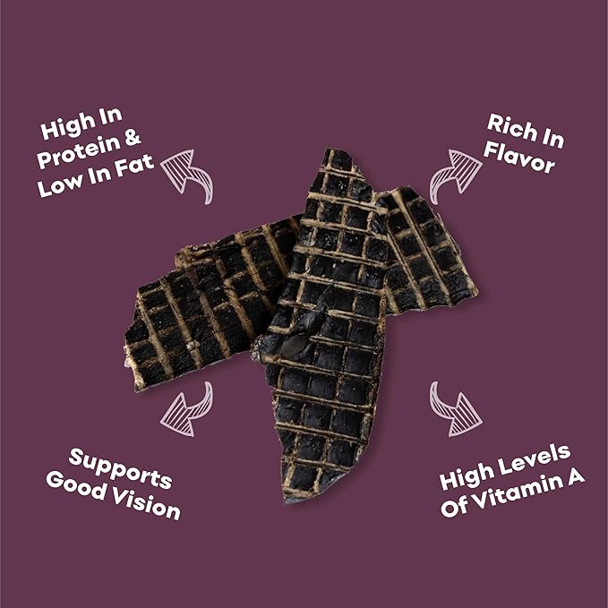 Skona PetFood Beef Liver Jerky Dog & Cat Treats, Single-Ingredient, High Protein Training Snacks, Natural & Healthy, USA Made, Supports Digestion, Energy & Shiny Coat, Rich in Nutrients, 4oz