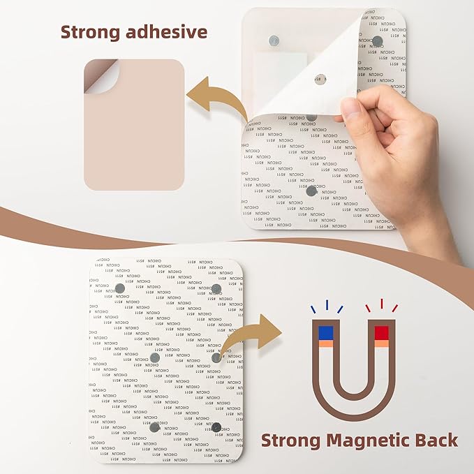 Dog Feeding Reminder, Dog Fed Sign Tracker -Daily Am/Pm Chart Slider Sign for Pet Fed and Pill Reminder, Easy to Use On Fridge Or Wall with Adhesive and Magnet,Pet Supplies