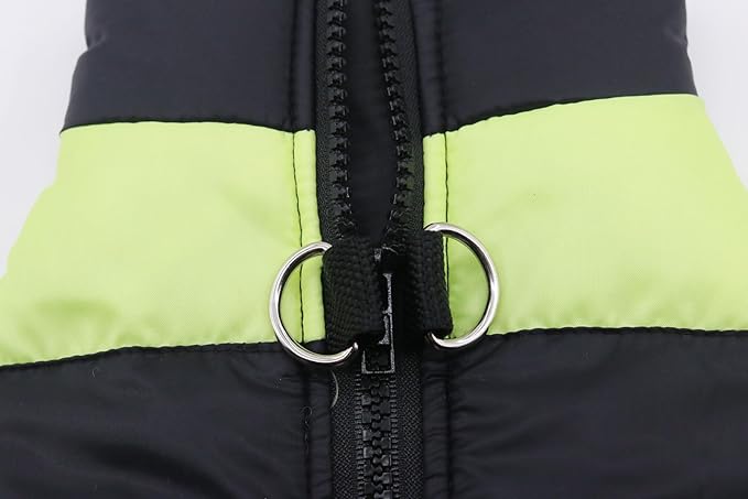 Small Dog Coats Warm Winter Jackets for Small Medium Dogs Puppy Cold Weather Coat Pet Clothes, Light Yellow, Medium