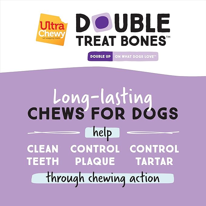 Ultra Chewy Peanut Butter, Chicken, Bacon and Cheese Flavors: Long-Lasting Treats Made in USA for Large and Small Breeds, Highly Digestible, for Aggressive Chewers (Favorite Flavors, 10 Count)
