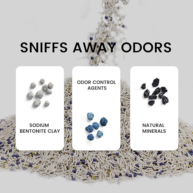 Tofu Cat Litter, Dr. PawPaw Clumping Cat Litter, Natural Tofu Scent 4.5 lb, Dust-Free Keep Kitty Tidy, Superior Odor Control Keep Step Fresh