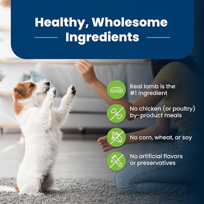 Blue Buffalo Life Protection Formula Natural Adult Small Breed Dry Dog Food, Lamb and Brown Rice 5-lb Trial Size Bag