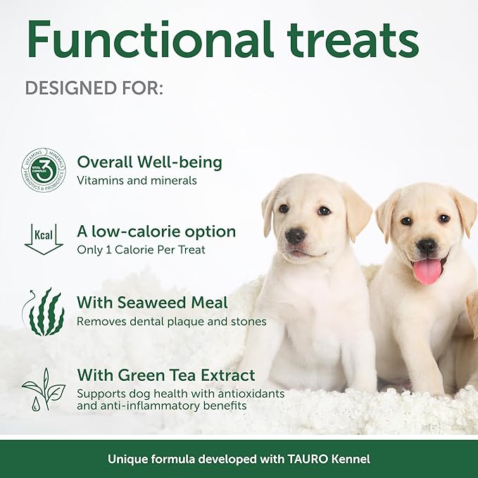 Nature's Protection Training Puppy Treats - Healthy, Grain Free Dog Treats for Small, Medium & Large Breed Dogs with Light Fur (Superior Care - Insects, 5,29 oz)