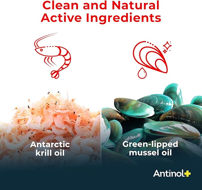 Plus, Mobility, Hip, and Joint Supplement for Cats, Green-Lipped Mussels and Krill Oil - Cat Joint Supplement, 30 Soft Gels