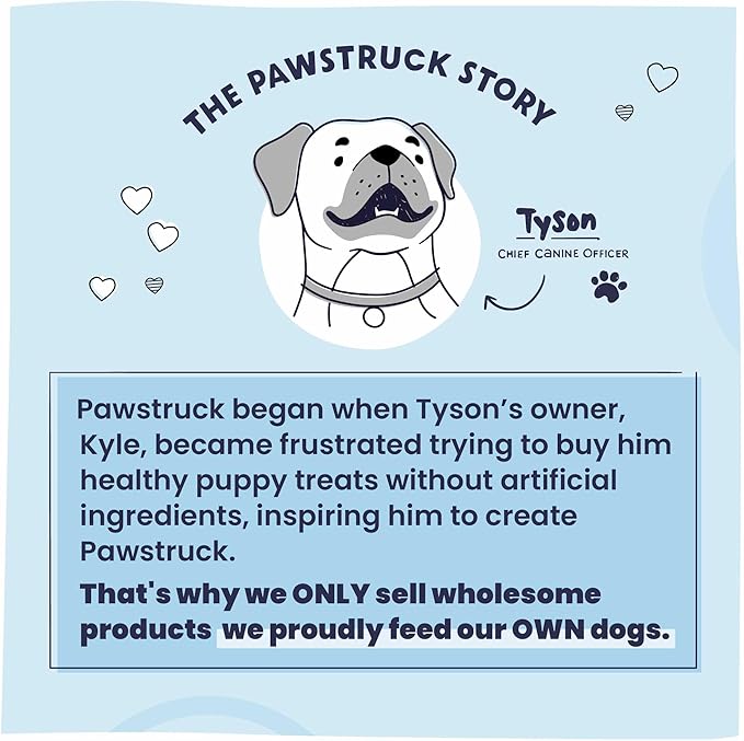 Pawstruck 2-in-1 Collagen Wrapped Jerky Natural Treats for Dogs - 5 Medium Braids - Limited Ingredient Grain Free for Small, Medium, and Large Dogs