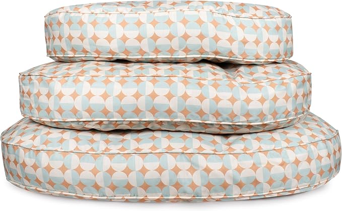 Carolina Pet Oval Lounger Dog Bed - Sunny Geo, XL