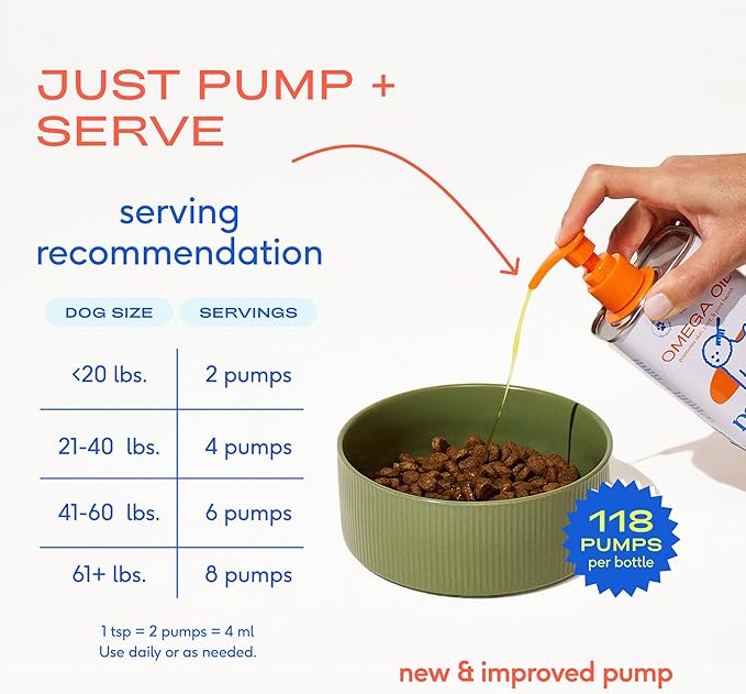 Native Pet Omega 3 Fish Oil for Dogs & Cats - Promotes Healthy Skin, Shiny Coat, & Strong Joints - Made with Wild Alaskan Salmon Oil for Dogs – Tasty, Fast-Absorbing Omega 3 6 9 Liquid Supplement- 8oz