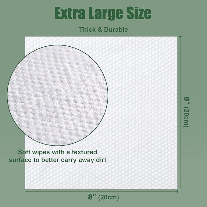 Dog Paws Wipes, Hypoallergenic Pet Grooming Wipes Natural and Gental, 100 Wipes for Cleaning & Grooming Moisturizing Coconut