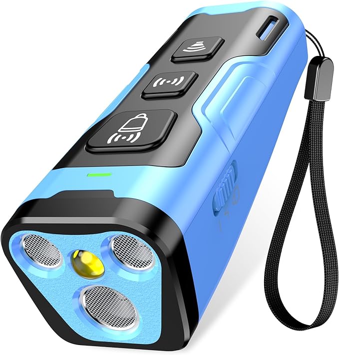 Dog Bark Deterrent Device- 3X Ultrasonic Anti Barking,6 Training Modes 23 FT Range–Barks No More Indoors Outdoors Behavior Correct Rechargeable,Compact,Safe, Humane Training for Dogs