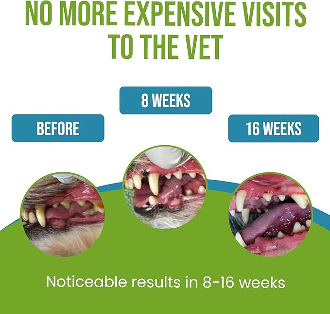 Caniclean Tartar Remover for Dogs - Seaweed for Dogs Teeth to Remove Plaque and Freshen Stinky Dog Breath - 3.5oz/100g