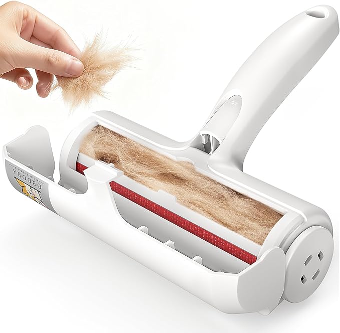 Ordora Pet Hair Removal Tool：Reusable Lint Roller for Pet Hair - Portable Pet Hair Remover - Dog and Cat Hair Remover for Couch, Furniture, Carpet, Clothes and Car Seat