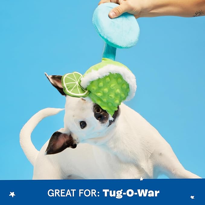 Barkbox Fiesta Party Bundle – Squeaky Dog Toys – Plush Chew Toys – Puppy and Pet Toys for Small Dogs – Full O’ Fluff Pinata & Muy Squeaky Margarita