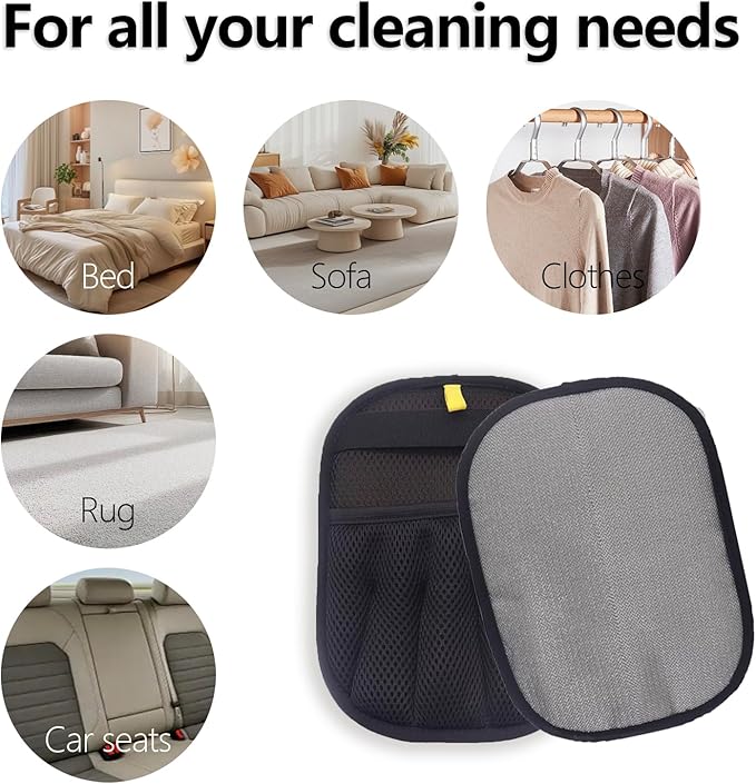 Pet Hair Removal Glove for Dogs & Cats - Reusable Magic Brush pet Hair Removal Tool（1pcs）