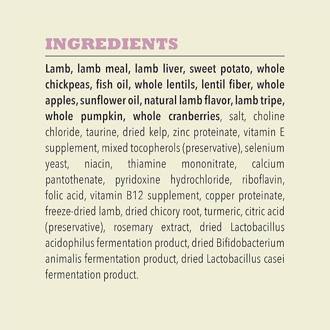 ACANA Singles Limited Ingredient Grain Free High Protein Dry Dog Food Lamb & Apple Recipe 22.5lb Bag