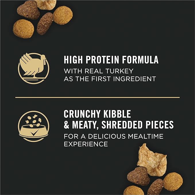 Purina Pro Plan Hairball Management, Indoor Cat Food, Turkey and Rice Formula - 16 lb. Bag