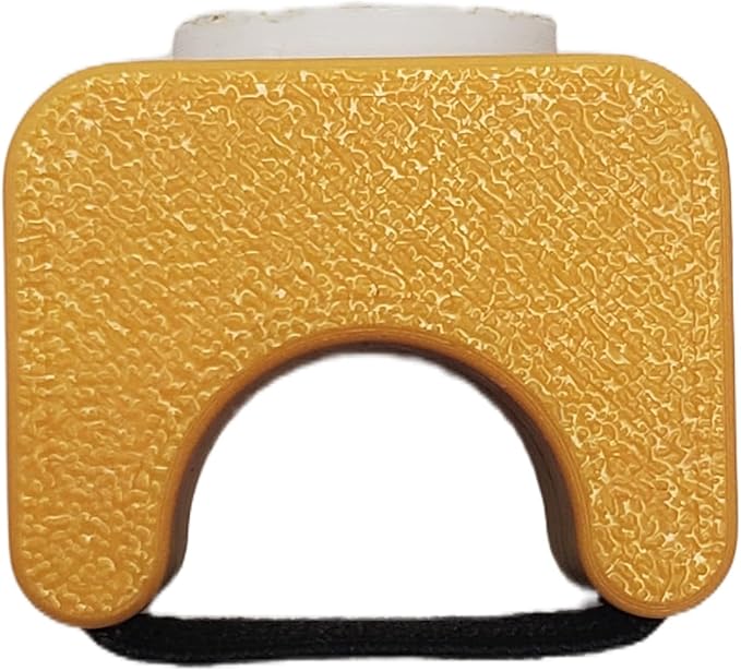 Flex Clicker Premium Hands-Free Training Ring | Dog Clicker for Training | Puppy Trainer | Pet Tool for Dogs, Cats, Horses & Birds | Multiple Colors Available (Amber)