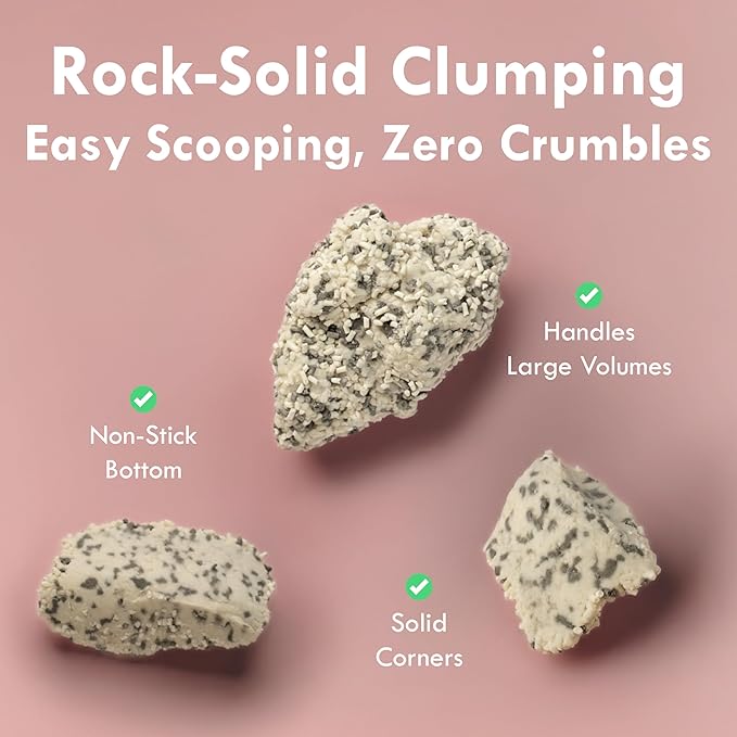 Lady N Granular Tofu Cat Litter Mini-Pellet Compatible with Automatic Self-Cleaning Cat Litter Box, Premium Clumping Ultra Absorbent, Low Tracking, Odor Control 9lb Yosemite Scent