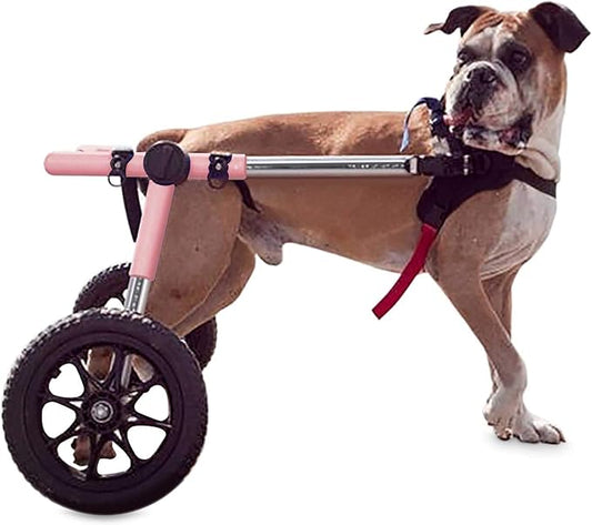 Walkin' Wheels Dog Wheelchair - for Large Dogs 70-180 Pounds - Veterinarian Approved - Dog Wheelchair for Back Legs