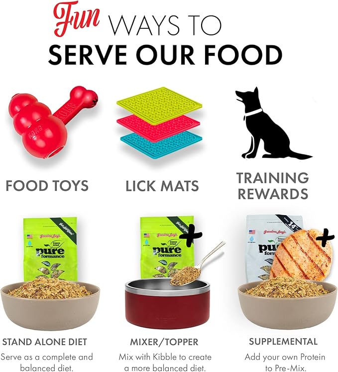 GRANDMA LUCY'S 844214 Pureformance Grain Free Lamb Food for Dogs, 10-Pound