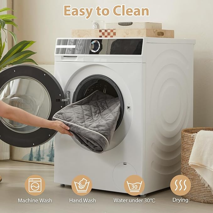 WNPETHOME Orthopedic XXL Dog Beds Large Sized Dog, Waterproof Extra Large Dogs Bed with Removable Washable Cover, Multi-Needle Quilting Dogs Crate Bed