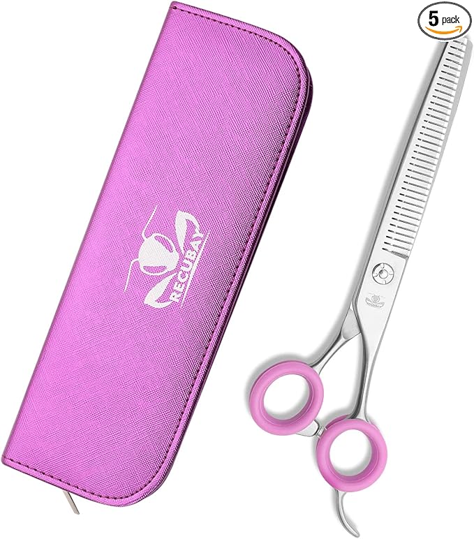 7.0" Multipurpose Dog Scissors, Professional Model for Fulffy Hair Thinning