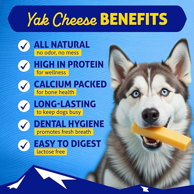 Himalayan Cheese Chews | Long Lasting, Stain Free, Protein Rich, Low Odor | 100% Natural, Healthy & Safe | No Lactose, Gluten Or Grains | 3.0 lbs BULK TUB | XLARGE | for s 55 Lbs & Larger