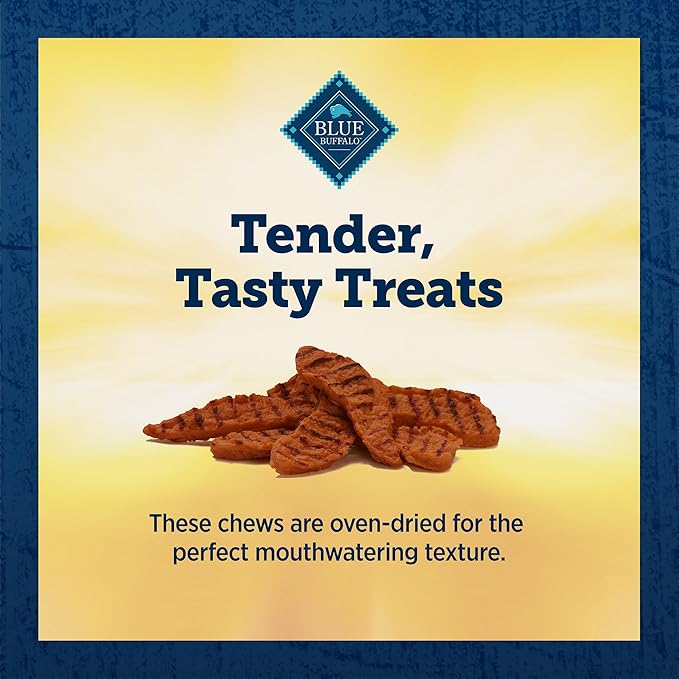 Blue Buffalo True Chews Premium Grillers Dog Treats, Made in The USA with Natural Ingredients, Steak, 20-oz Bag