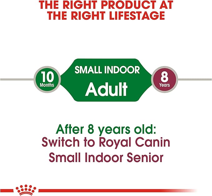 Royal Canin Size Health Nutrition Small Indoor Adult Dry Dog Food, 2.5 lb Bag