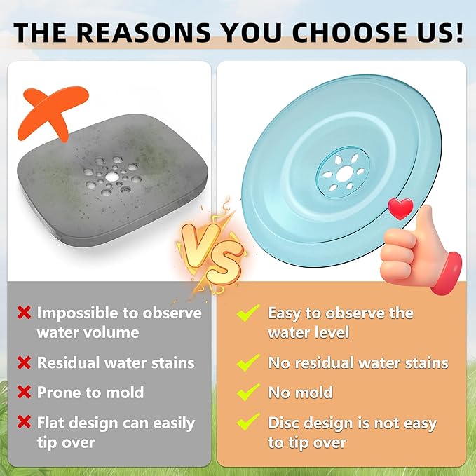 Decflow 1.2Gallon Dog Water Bowl No Spill, 4.5L Large Capacity Spill Proof Dog Bowls with Transparent Floating Disk, No Splash Slow Drinking Dog Bowl for Sloppy Messy Drinkers (Clear)