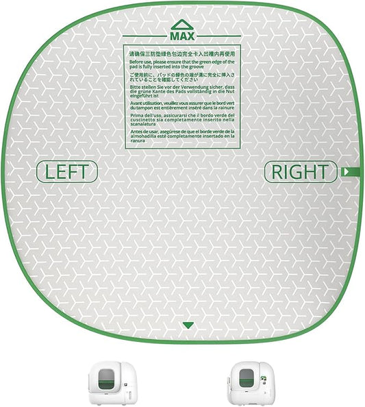 PETKIT New Cat Litter Pad Max for PURAMAX 2 and Purobot Max Pro Automatic Self-Cleaning Cat Litter Box, High Performance Leakproof Litter Mat, Waterproof, Anti-Stick, Scratch-Resistant Cylinder Pad