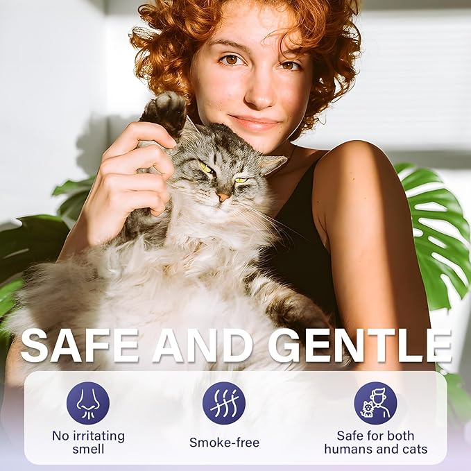 Cat Calming Diffuser Refill 9 Pack Pheromone Diffuser to Calm Cats 270 Days Effectively Anti Anxiety Relief Stress Cat Pheromones Calming Refills 48ml/Bottle Fits All Cats And Common Diffusers Plug in