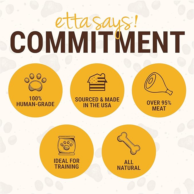 etta says! Yumm Sticks - Real Meat Chicken Dog Jerky Treats - Human Grade - Made in The USA (24 Count Pack of 1)