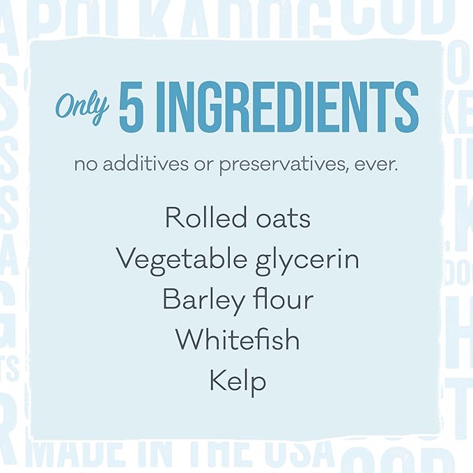 Polkadog Wonder Nuggets – Soft & Chewy Dog Treats with Wild-Caught Whitefish & Kelp – Healthy, Limited Ingredient Training Treats for All Dog Breeds and Ages – Natural, Made in USA – 10 oz