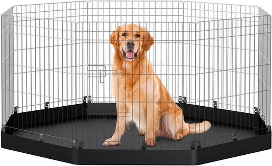 PJYuCien Bottom Pad - Fits 8 Panels 24 Inch Width Plastic/Metal Pet Pen Octagonal Dog Playpen(Note: Only Pen Bottom Pad, No Playpen)