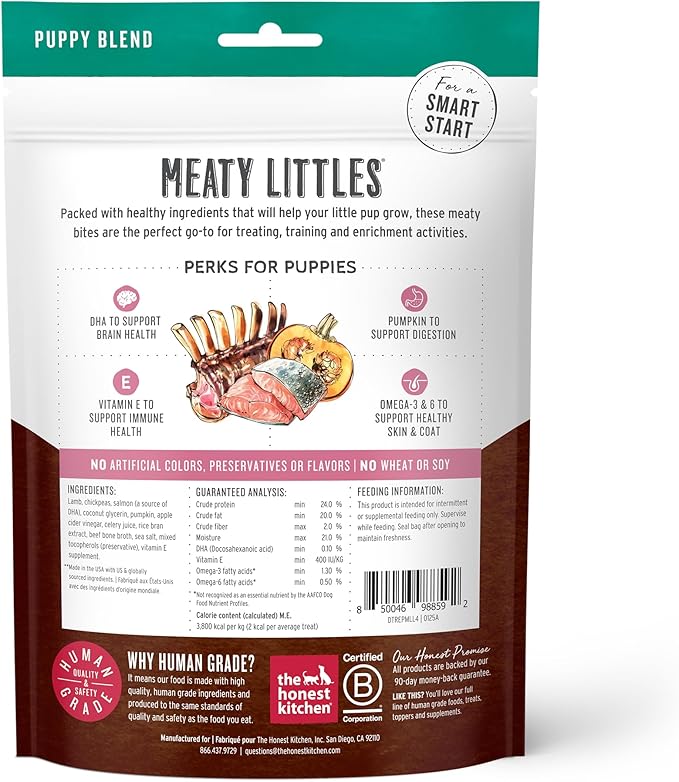 The Honest Kitchen Meaty Littles: Lamb & Salmon Recipe