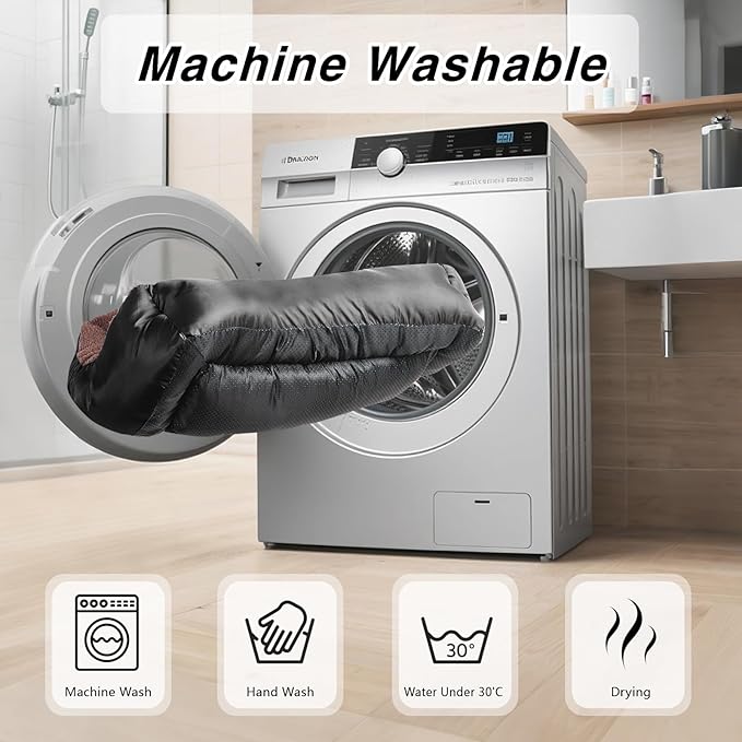 Dog Bed for Large Dogs, XL Dog Bed Soft Calming Pet Bed Washable, Comfortable and Breathable Pet Sofa with Nonskid Bottom, Black