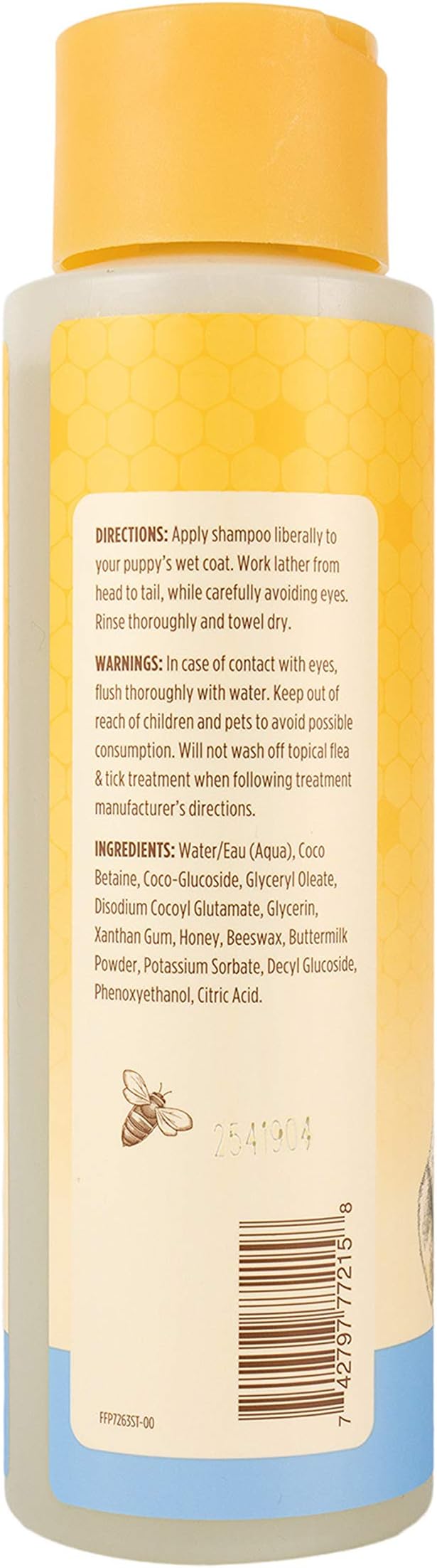 Burt's Bees for Pets Naturally Derived Tearless Puppy Shampoo with Buttermilk - Shampoo for Dogs and Puppies - Puppy Shampoo Gentle on Skin and Fur - Cruelty Free, Made in USA, 16 Ounces - 2 Pack