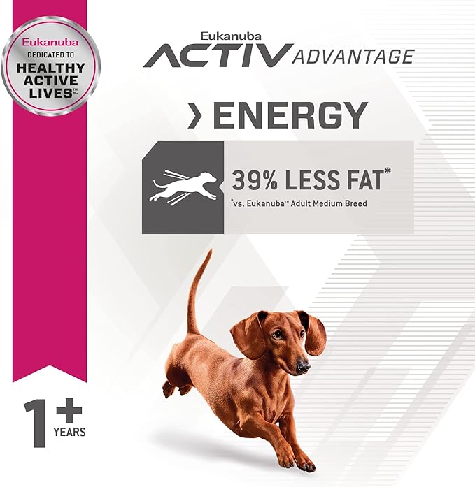 Eukanuba Fit Body Weight Control Small Breed Dry Dog Food, 15 lb