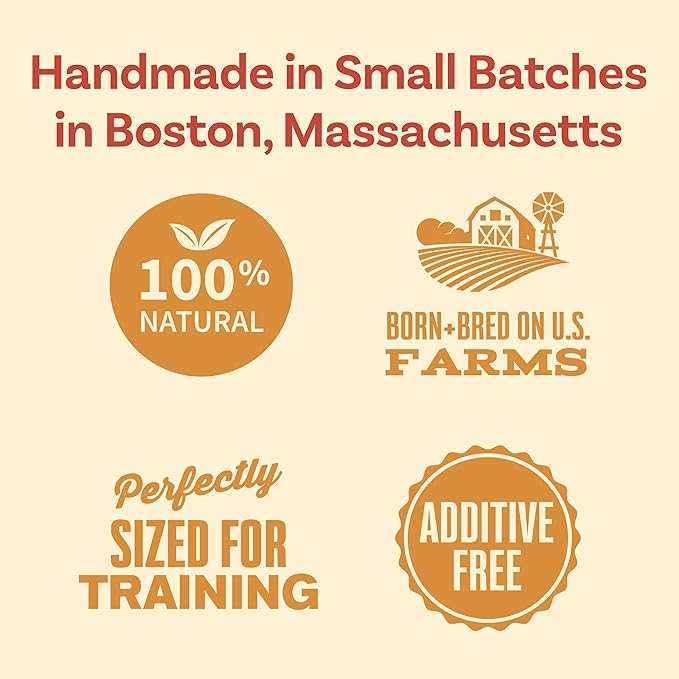 Polkadog Chicken Littles Crunchy Training Bits – All Natural, Limited Ingredient Healthy Training Treats for Dogs. Handcrafted & Made in USA. Great for Dogs with Allergies or Sensitive Stomachs – 7oz