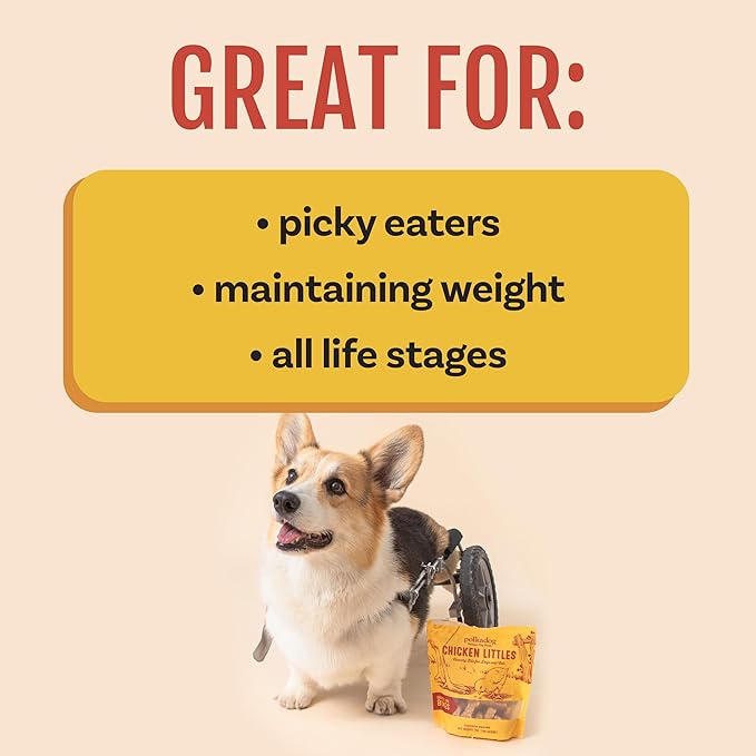 Polkadog Chicken Littles Bone Shaped Dog Treats – Crunchy, All Natural, Limited Ingredient Healthy Treats. Handcrafted & Made in USA. Great for Dogs with Allergies or Sensitive Stomachs – 7oz