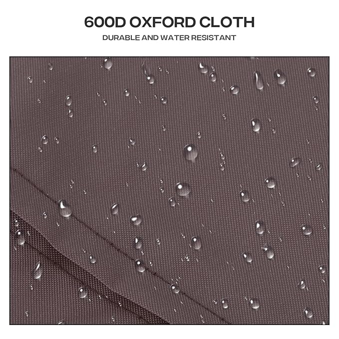 Cat Dog Stroller - 3-Wheels for Medium/Puppy Dogs 30 Lbs, Cats - Foldable with Storage Basket, Cup Holder, Breathable Mesh - Coffee