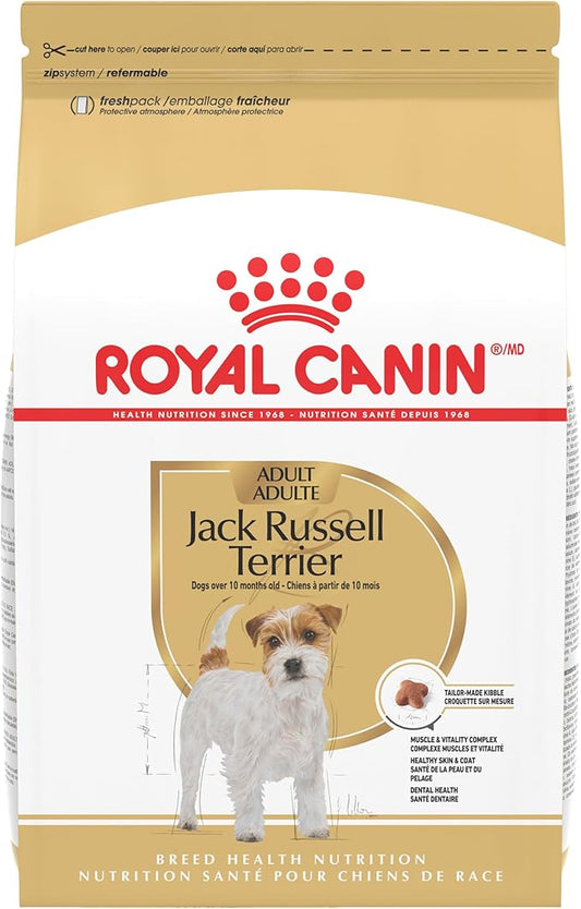Royal Canin Jack Russell Terrier Adult Dry Dog Food, 10 lb bag