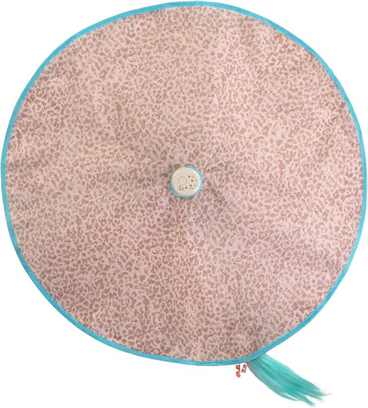 SmartyKat Hidden Hijinks Toy for Indoor Cats & Kittens, Electronic Interactive Motion Toy, Featuring Teaser Wand, Plus Replaceable Batteries Included