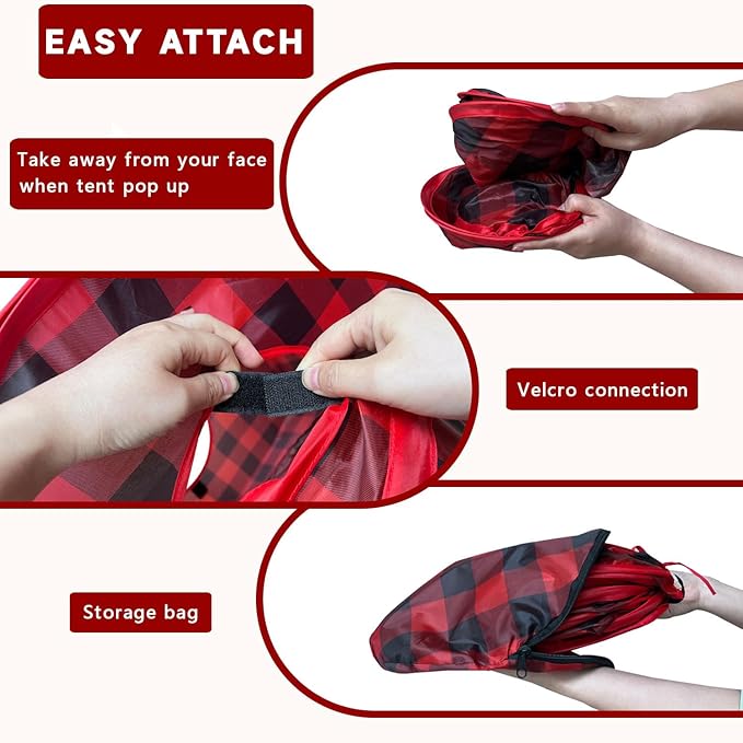 Cat Tunnels for Indoor Cats with Cube Tent Toys Combo, Interactive Collapsible Tent for Hiding Hunting and Resting, Pet Tube with Toy Bell for Kitten, Rabbit, Puppy, Ferret - Set of 3