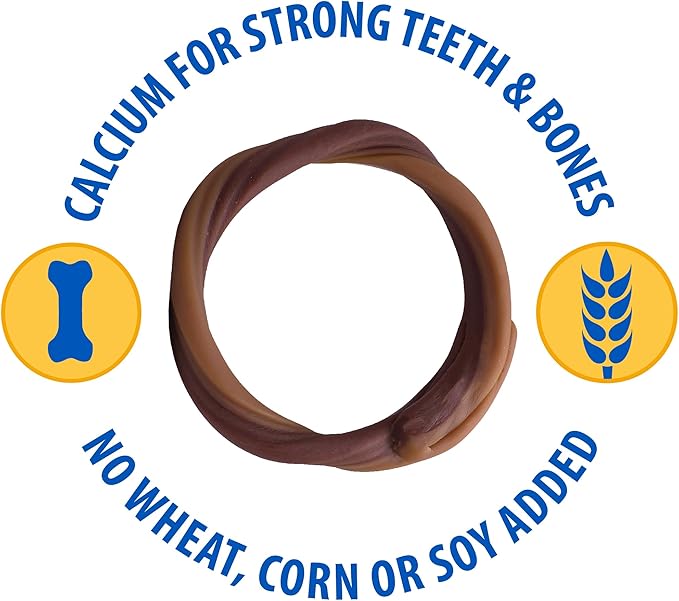 N-Bone Puppy Teething Rings Chicken Flavor Dog Treat, 18 Rings Total, 21.6-oz - Natural Puppy Chew Toys Alternative for Teething Discomfort - Small and Large Dogs